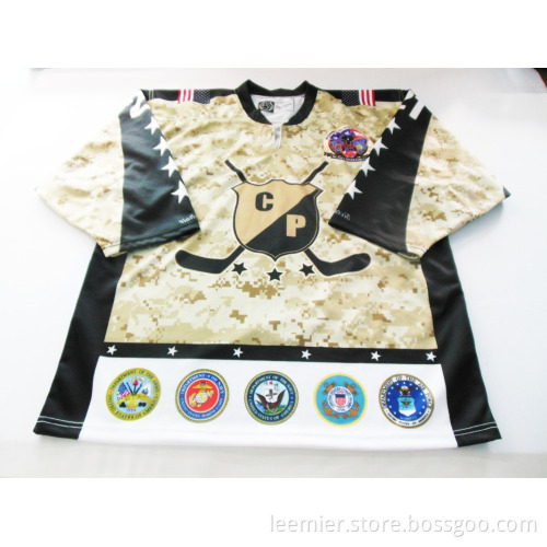 Top Quality Sublimated Custom Ice Hockey Jersey